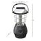 Fleming Supply Solar Powered, Crank Dynamo, Battery Operated Lantern, 4 Ways to Power, 180 Lumen 36-LED for Camping 175762YDT - alternate 2